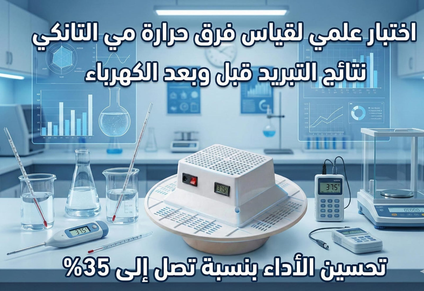 جهاز تبريد مياه الخزانات (التانكي)