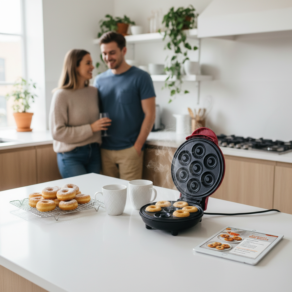 Couple cooking together