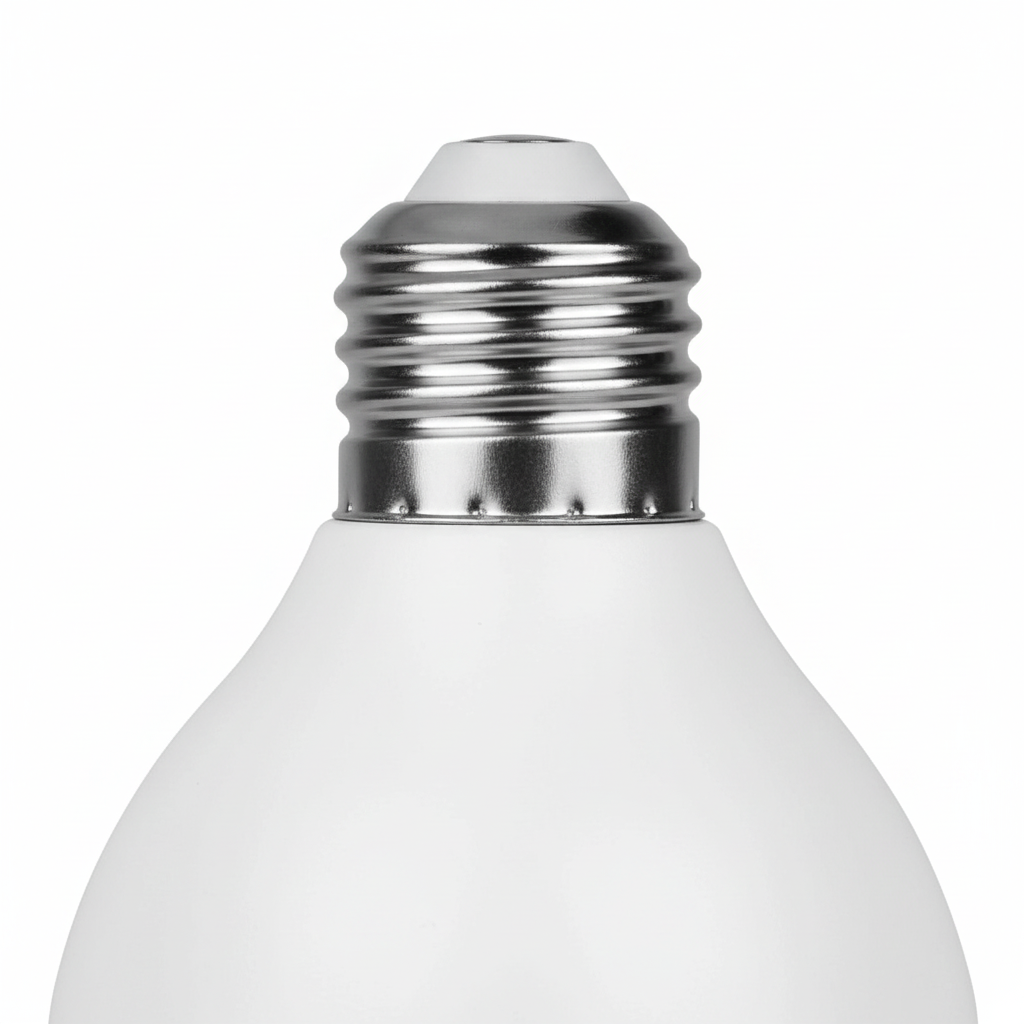 Light socket base detail