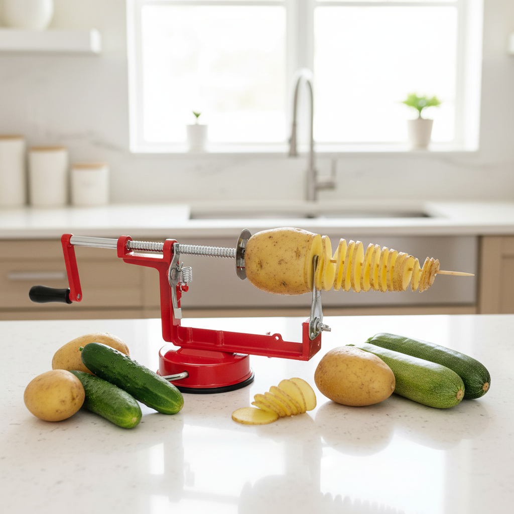 On counter with vegetables