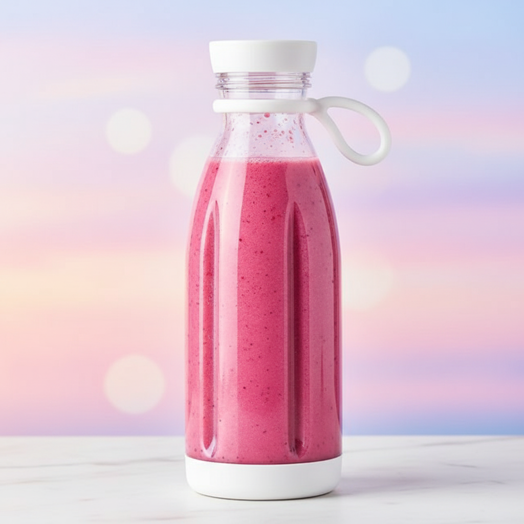 Pink smoothie aesthetic