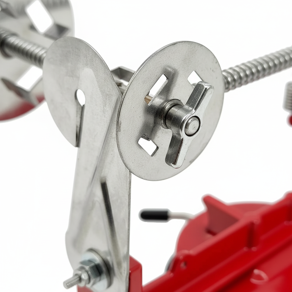 Stainless steel blade detail