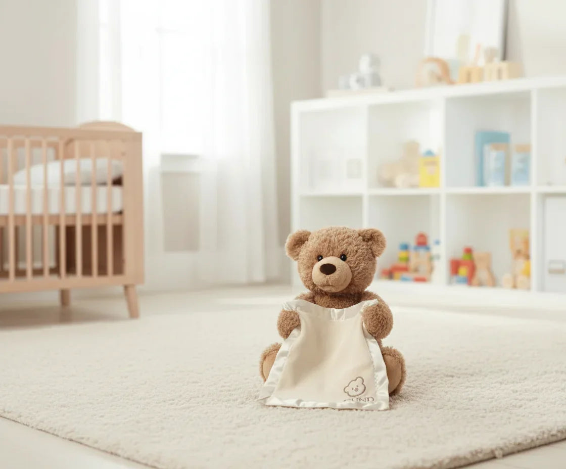 Teddy in nursery setting